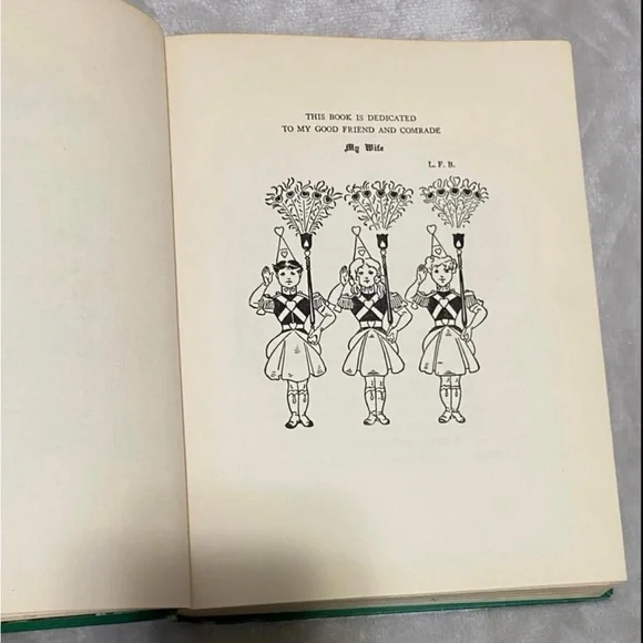 Rare Vintage 1903 Collectible “The New Wizard Of Oz” book with dust cover - Picture 11 of 12